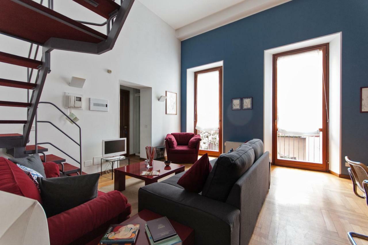 Fancy Blue Duomo Duplex Apartement Mediolan Zewnętrze zdjęcie